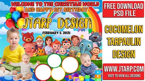 how to create tarpaulin layout|Tarpaulin Design Tutorial in Photoshop .